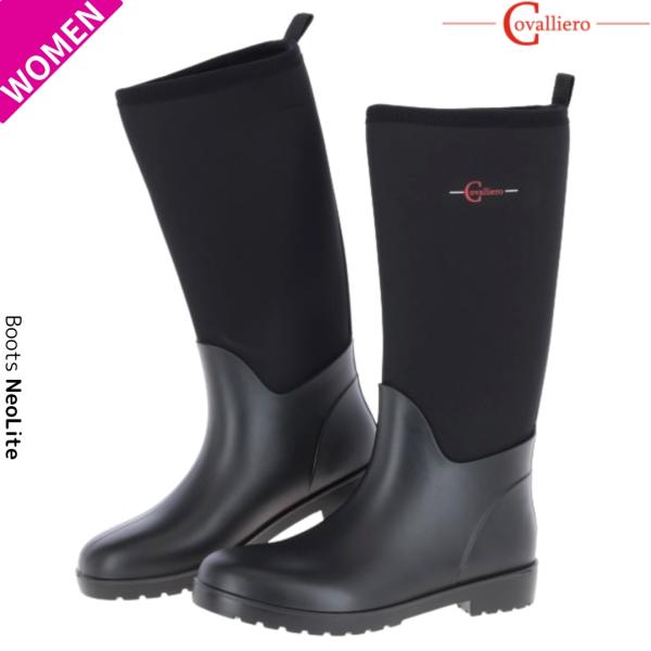 乗馬用品 Covalliero ネオライト 防水 ラバー ブーツ 乗馬 馬具