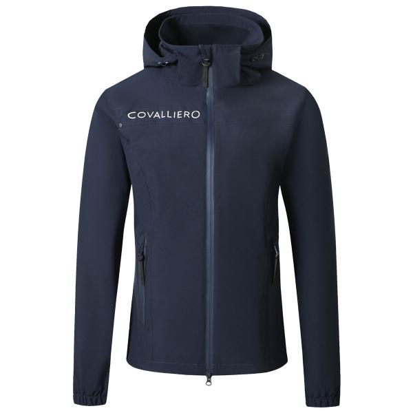 乗馬用品 Covalliero レインジャケット レディース ダークネイビー 乗馬 馬具