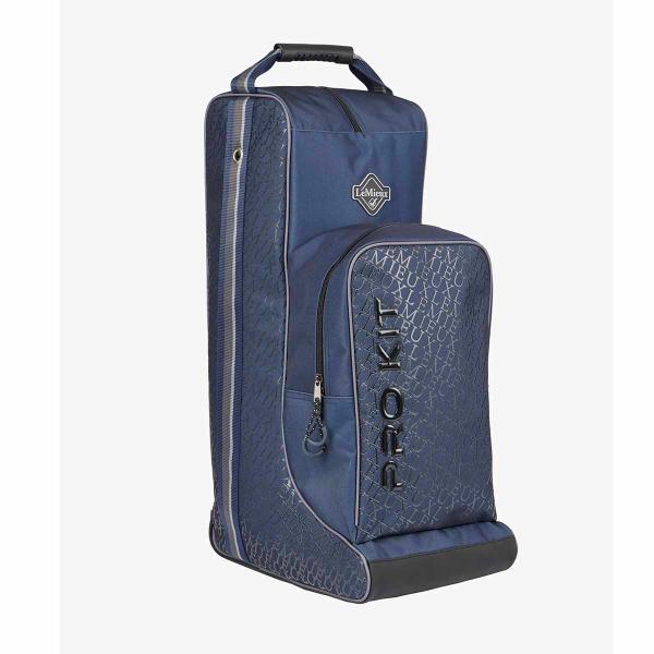 乗馬用品 LeMieux エリートプロ ブーツ＆ヘルメット バッグ ネイビー 乗馬 馬具