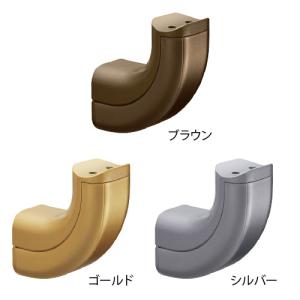 手すり 金物 部品 手摺 tesuri 玄関 階段 トイレ diy 介護 マツ六 32mm ブラケット横型N カバー付 BE-54 全3色｜joule-plus