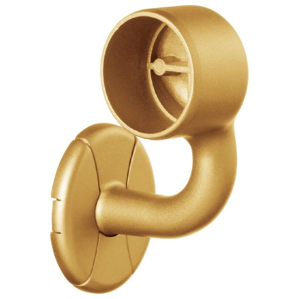 マツ六 BD-10RG 35mm 横受エンドブラケット 右用 ゴールド 手すり金具