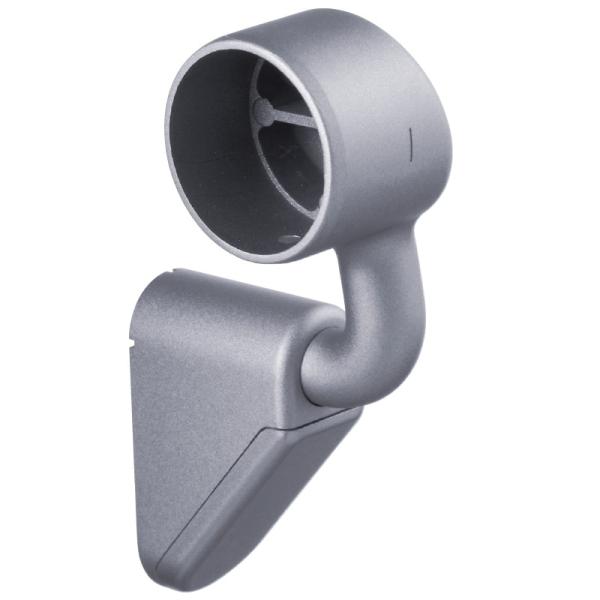 マツ六 BD-72RS 35mm 出幅調整スリムエンドブラケット 右用 シルバー 手すり金具