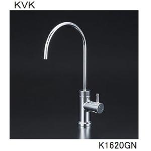 KVK キッチン用 ワンホール 節湯水栓 KM5011T パイプ262mm シングル