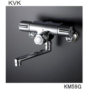 KVK 浴室用 サーモスタット式シャワー 品番： FTB100KT パイプ170mm