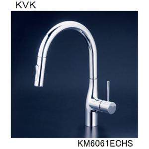 KVK キッチン用 KM5081TFEC シングルシャワー付混合栓 : ジュール