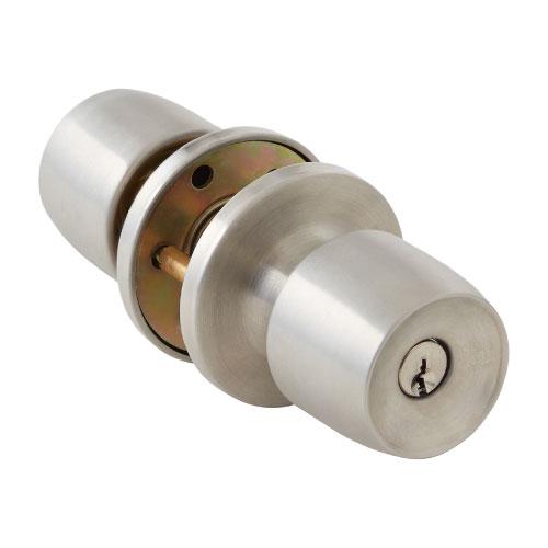 ドアノブ 交換 取替 防犯 ロック diy 修理 現状回復  マツ六 ECLE 取替錠アルミドア用　...