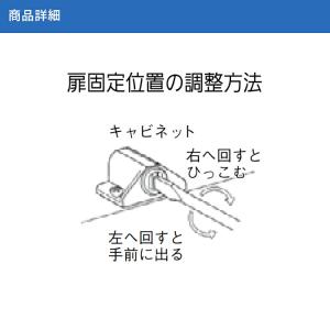 磁石 扉 ドア 開閉 防ぐ 金具 パーツ 部品...の詳細画像3