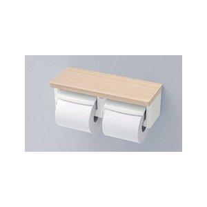 TOTO YH600FMR#EL TOTO棚付二連紙巻器 ライトウッドN 送料無料 : 住設
