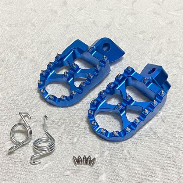 フットペグ ヤマハ ワイドステップ ペダル YZ65 YZ85 YZ125 YZ250 YZ125X...