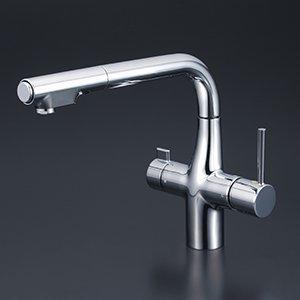 クリナップ 浄水器 一般地用 ZSKJT302R09AC 上面交換型浄水栓