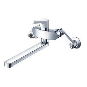 TOTO 工事費込みセット キッチン水栓 TOTO TKY01305JA 壁付シングル