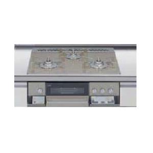 ガスコンロ　リンナイ製（LIXIL）R3636E1W8S 3口コンロ・ガラストップ・スタイリッシュタイプ 無水両面焼グリル トップ間口60cm  :157584871:キッチン取付け隊ヤフーショップ - 通販 - Yahoo!ショッピング