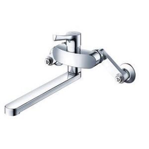 TOTO キッチン用 台付きシングルレバー混合水栓 TKS05310J : キューブ