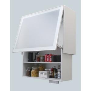 食器乾燥庫タイプ 電気昇降吊戸棚 間口90cm 金澤工業 KEL-E090D35 電動