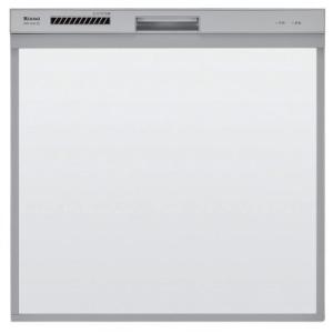 食器洗い乾燥機　リンナイ製（永大産業）JS-RKW-405A-SV　シルバー　パネル面材　スライドオ...