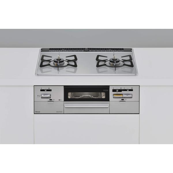 ガスコンロ  リンナイ製(Rinnai)  RHS21W28P12TGAV  セイフル(SAFULL...