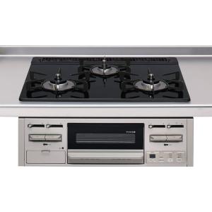 クリナップ ガスコンロ ZGGRK7A22BUS-K ガラストップコンロ PROGRE