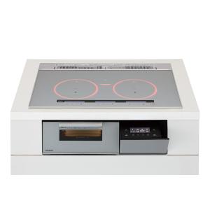 IHクッキングヒーター パナソニック製（Panasonic）KZ-A1V7S　3口IH　幅75cm　シルバー