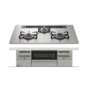 ガスコンロ　パロマ製（永大産業）JS-PD-743WS-75GH-★　ガラストップタイプ（ブリリオα...