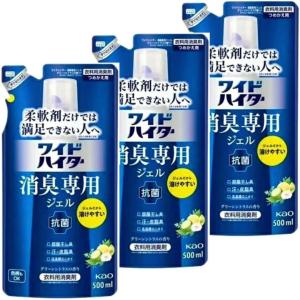 ワイドハイター消臭専用ジェル Fフローラル 【4袋セット】詰替 500ml