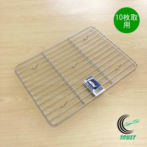 ステンレス製バット網１2枚セット＋バットのみ２枚セット 赤川器物製作所 角バット網 12枚取用 日本製 ステンレス 網 アミ 角型