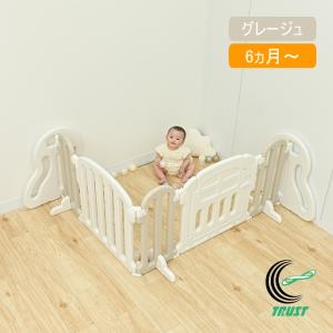 KISSBABY まじきりパネル グレージュ 1640207162 送料無料 ベビー 赤ちゃん キッズ 子供 こども ベビーゲート ベビーガード サークル セーフティグッズ 安全