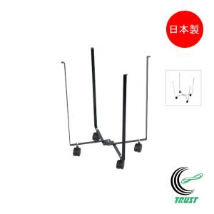 折りたためるゴミ袋ホルダー 日本製 ゴミホルダー ダンボールストッカー ゴミ箱 折りたたみ式 キャスター付 ブラック ホワイト スチール製 燕三条製