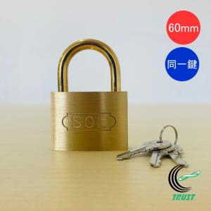 SOLHARD No.2500 シリンダー南京錠 60mm 防犯 防犯グッズ ロック 鍵