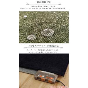 洗える撥水加工ラグ モデルノ 1畳 90×18...の詳細画像3