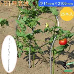DAIM トマト用支柱 外径11mm×長さ1800mm 25本入 園芸 菜園 農業用資材