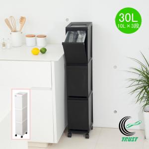 ダストカーゴ ダストワゴン(パネル付) ペール3個＋分別スペースタイプ