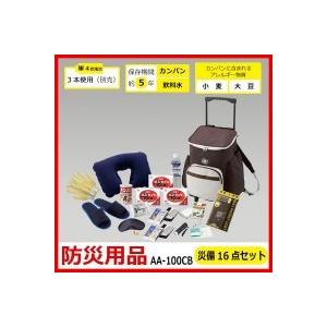 【代引き・同梱不可】防災用品 災備16点セット AA-100...