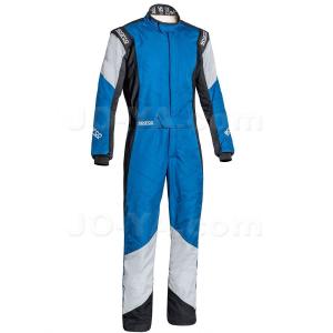 SPARCO (スパルコ) レーシングスーツ GRIP RS-4.1 サイズ58 カラーBLUE/GREY 001127558ANRG｜joyacom