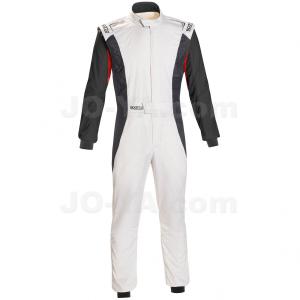 SPARCO (スパルコ) レーシングスーツ COMPETITION+ R554 サイズ56 カラーWHITE/BLACK｜joyacom