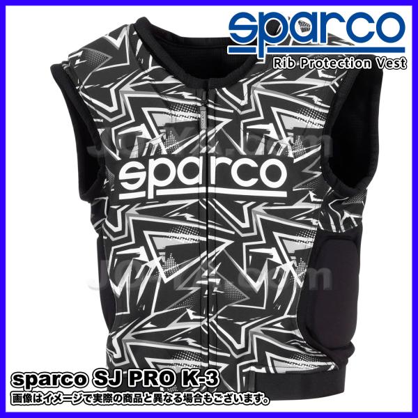 sparco (スパルコ) リブプロテクターベスト SJ PRO K-3 KID ブラック/ホワイト...