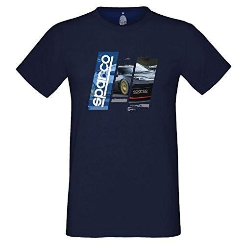 SPARCO (スパルコ) Tシャツ T-SHIRT TRACK NAVY 01215BM4XL サ...