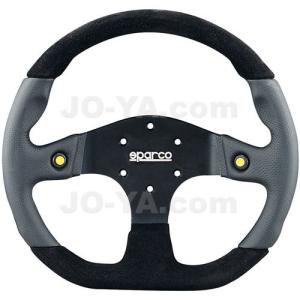 SPARCO (スパルコ) ステアリング L360 ブラックスエード x ブラック