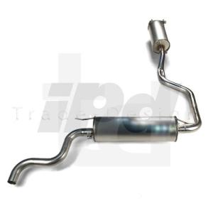 プリティー製 XJR400 ガニマタ ブレット管 メッキ 4HM