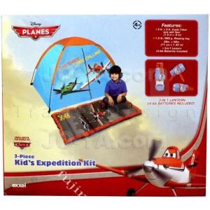 Disney PLANES 3-Piece Kid's Expedition Kit ディズニー キッズテント プレーンズ (アウトレット)｜joyacom