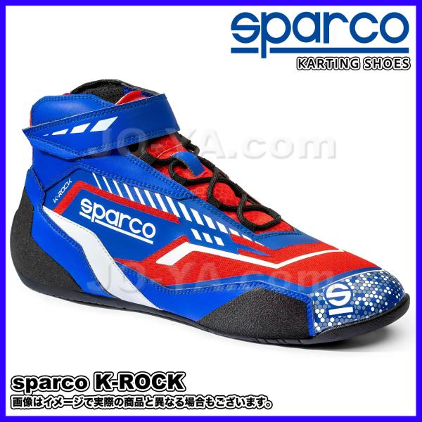sparco (スパルコ)  カートシューズ K-ROCK ( ケーロック ) サイズ37 ライトブ...