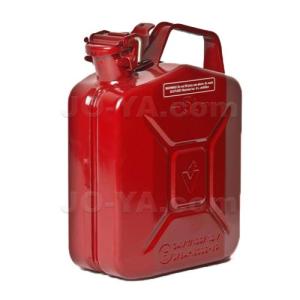 カラー携行缶　ジェリ缶　穴あり　ジャンク品 OD JGSDF JERRY （ガソリン携行缶 レッド 20L ジェリカン ) VALPRO社製 ( CAN 個人装備