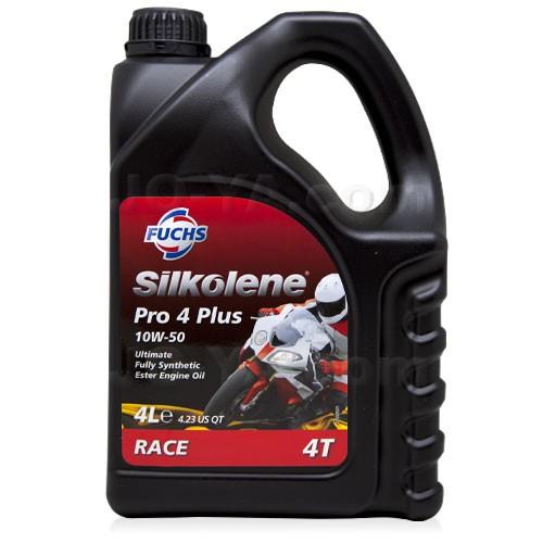 FUCHS (フックス) Silkolene Pro 4 Plus 10W50 1Lボトル （モータ...