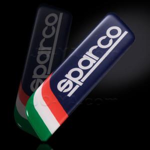 Sparco CORSA（スパルコ コルサ）3Dエンブレムステッカー　イタリア/ネイビー｜joyacom