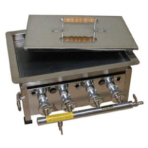 山下金物クレープ焼き器）プロパンガス用 CR-360 鉄板直径 360mm