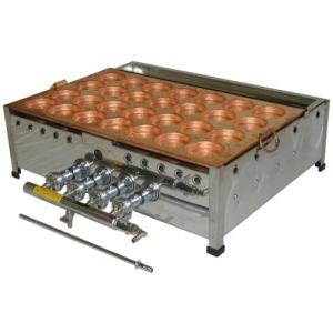 要 納期確認） LPガス用 21穴（ベビーカステラ器） （送料無料