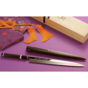 300mm 白虎 正夫(柳刃包丁,刺身包丁) 堺孝行 印 : ジョイ