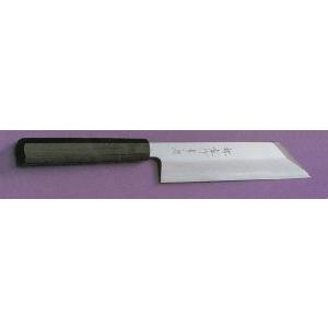 180mm 霞研 鎌形薄刃包丁(関西型菜切り包丁) 堺孝行 印 : ジョイ
