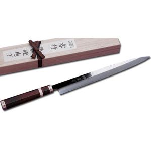 240mm 青二鋼 正夫(柳刃包丁,刺身包丁) 堺孝行 印 : ジョイクッキング