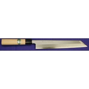 正本総本店 MASAMOTO本霞・玉白鋼 切付庖刀 （片刃）包丁 300mm KS1730