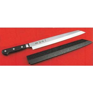 240mm 青二鋼黒檀柄仕様 正夫(柳刃包丁,刺身包丁) 堺孝行 印 : ジョイ